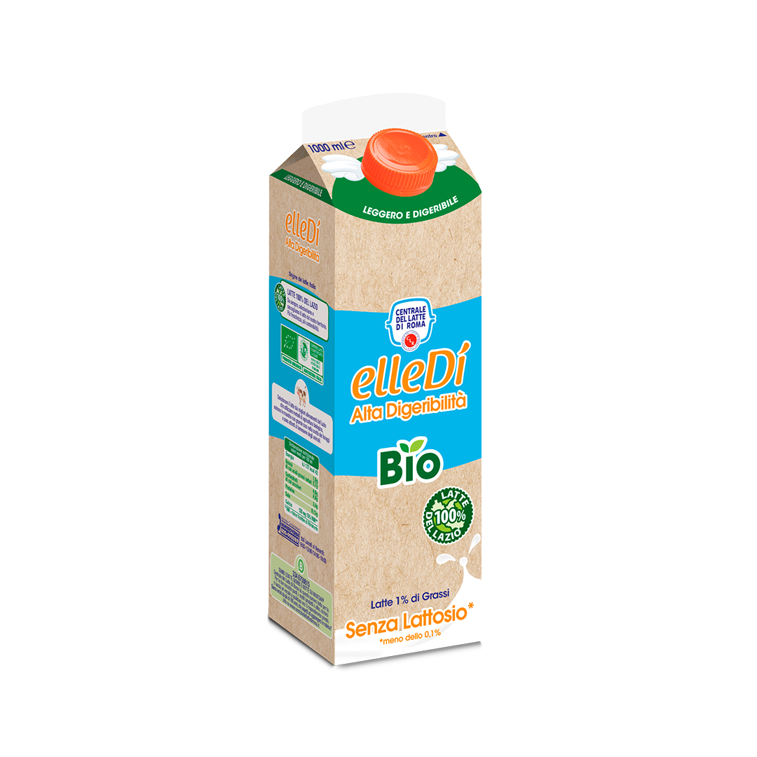 Latte bio gusto leggero