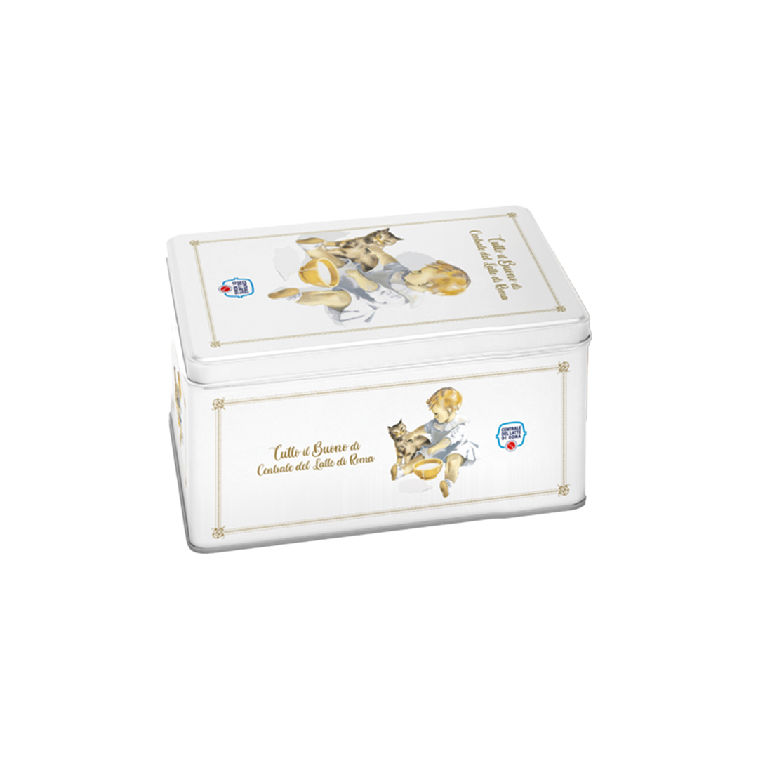 Ciambella cacao in scatola di latta