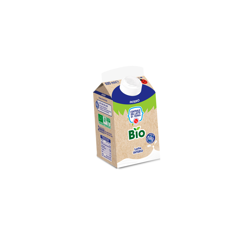 Latte Pastorizzato a temperatura elevata Intero Biologico cartone